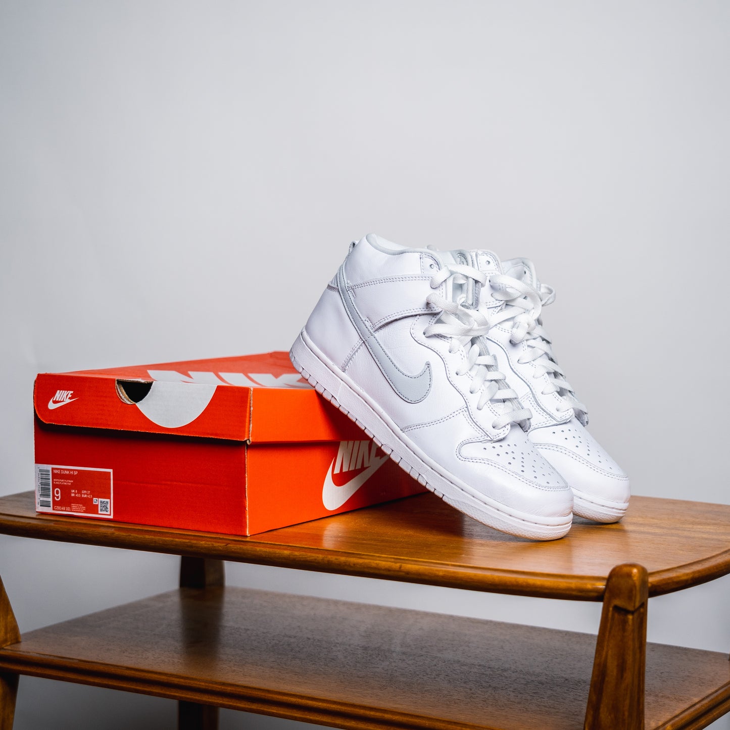 Nike Dunk High "Platinum"