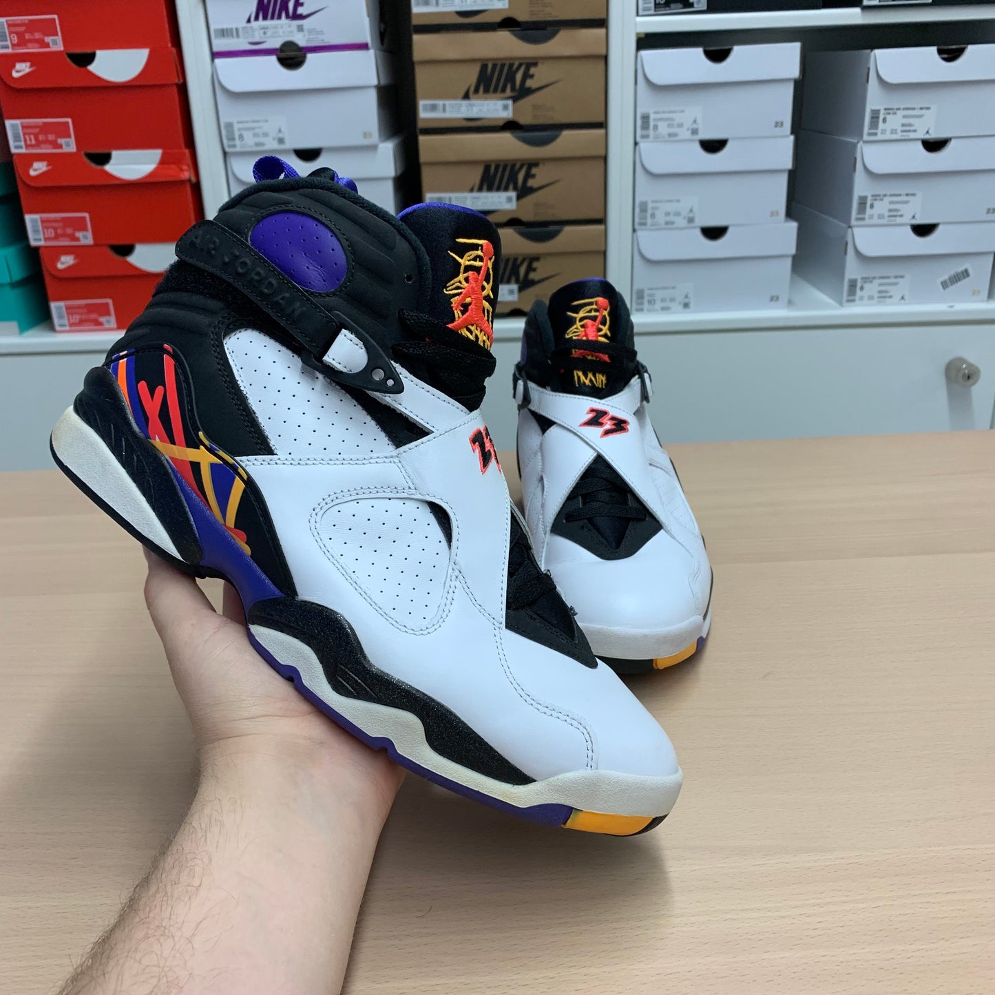 Jordan 8 "Three Peat" // Grösse EU 44 // Sneaker