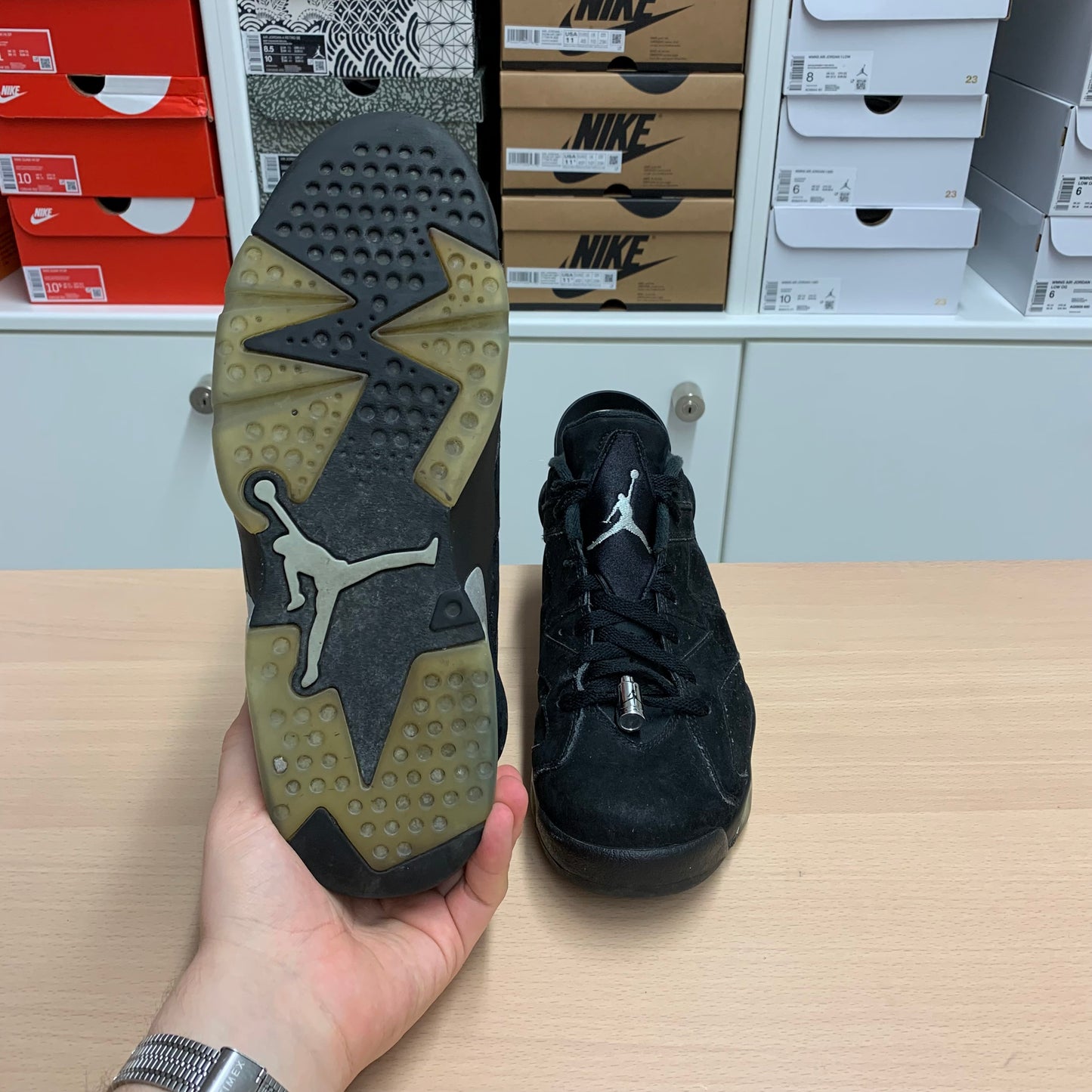 Jordan 6 Retro Low "Chrome" // Grösse EU 42.5 // Sneaker