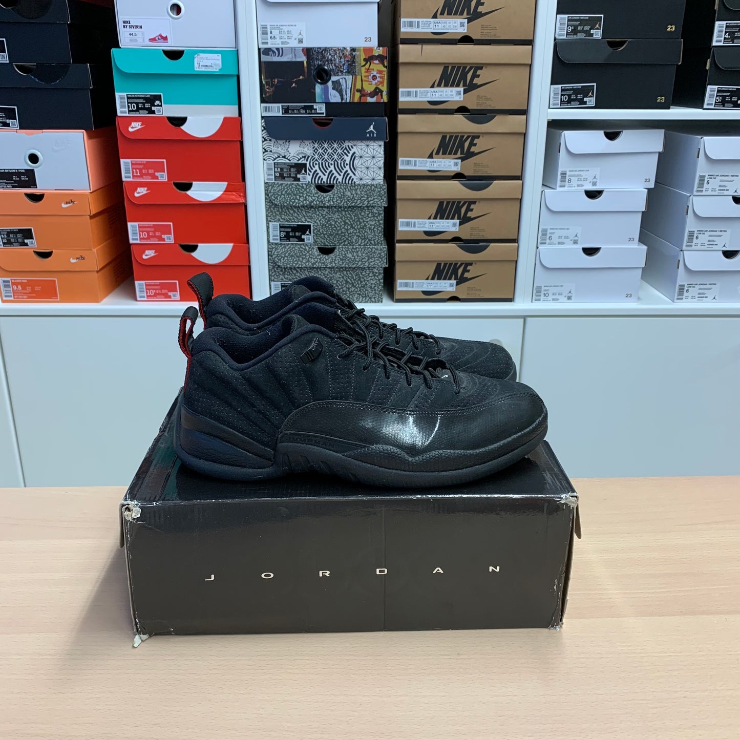 Jordan 12 low Retro "Black Patent" // Grösse EU 44 // Sneaker