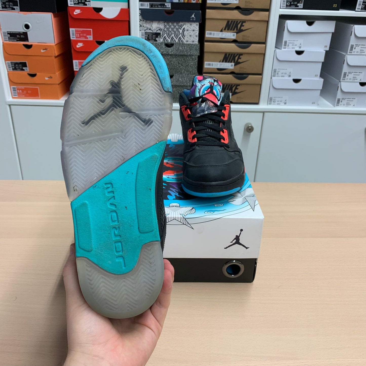 Jordan 5 Retro Low "Chinese New Year" // Grösse EU 44 // Sneaker