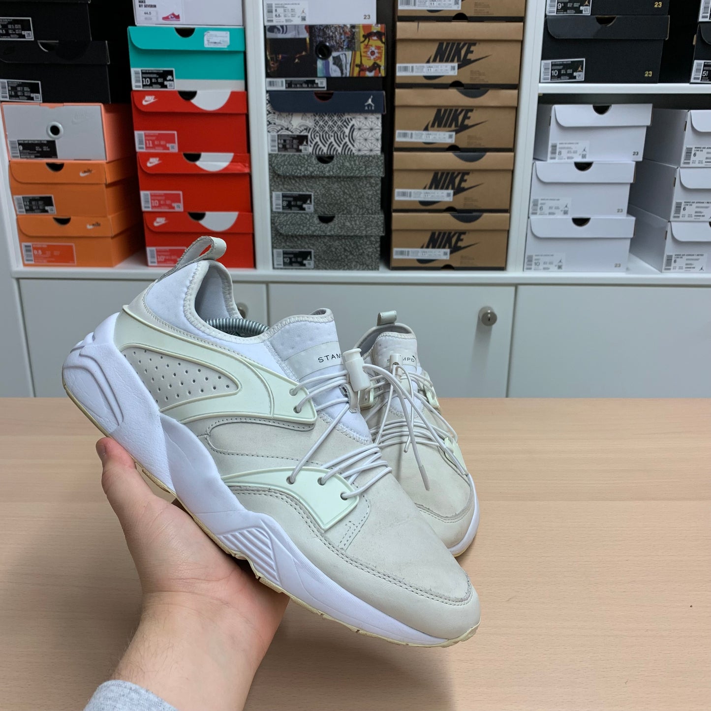 Puma Stampd "White" // Grösse EU 43 // Sneaker