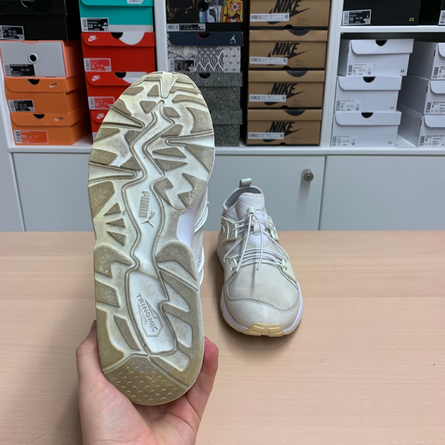 Puma Stampd "White" // Grösse EU 43 // Sneaker
