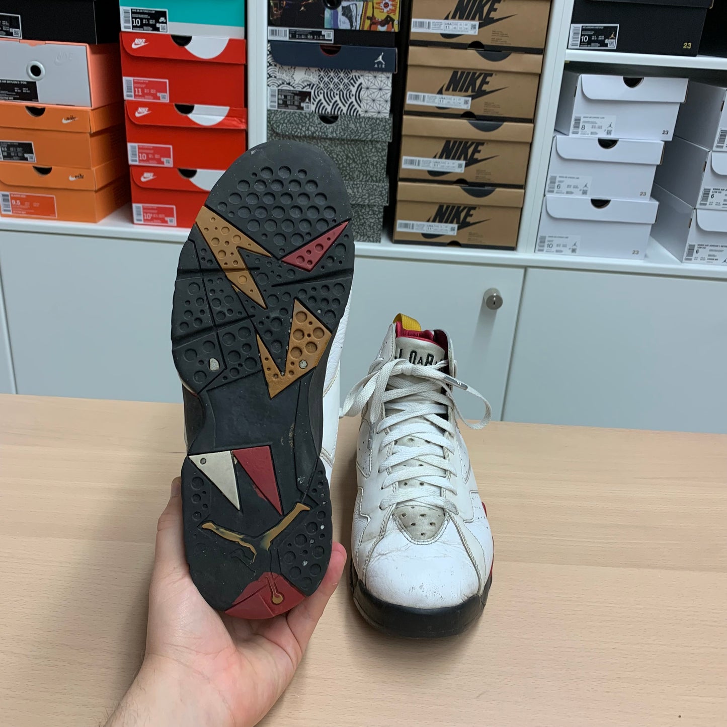 Jordan 7 "Cardinal" // Grösse EU 43 // Sneaker