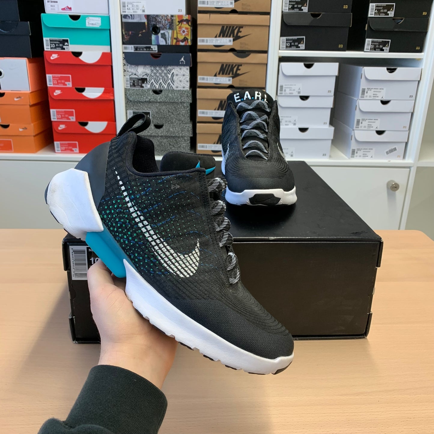 Nike HyperAdapt 1.0 "Black" // Grösse EU 44.5 // Sneaker
