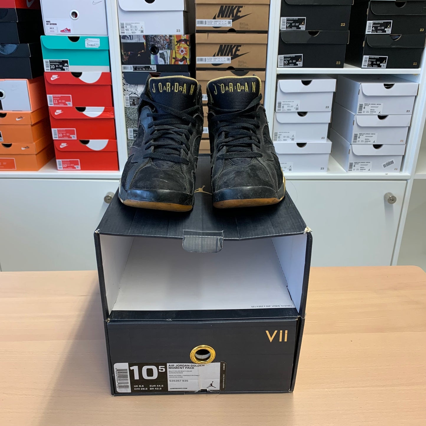 Jordan 7 Golden Moments // Grösse EU 44.5 // Sneaker