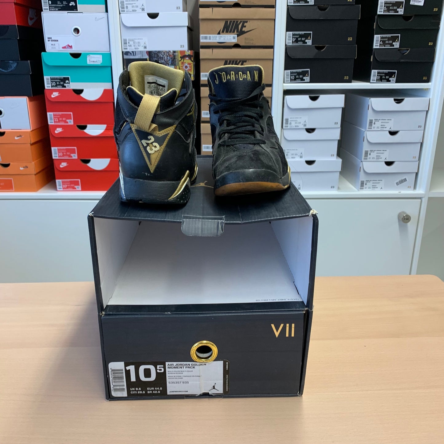Jordan 7 Golden Moments // Grösse EU 44.5 // Sneaker