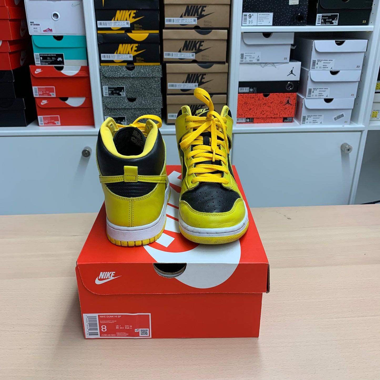 Nike Dunk High "Varsity Maize"