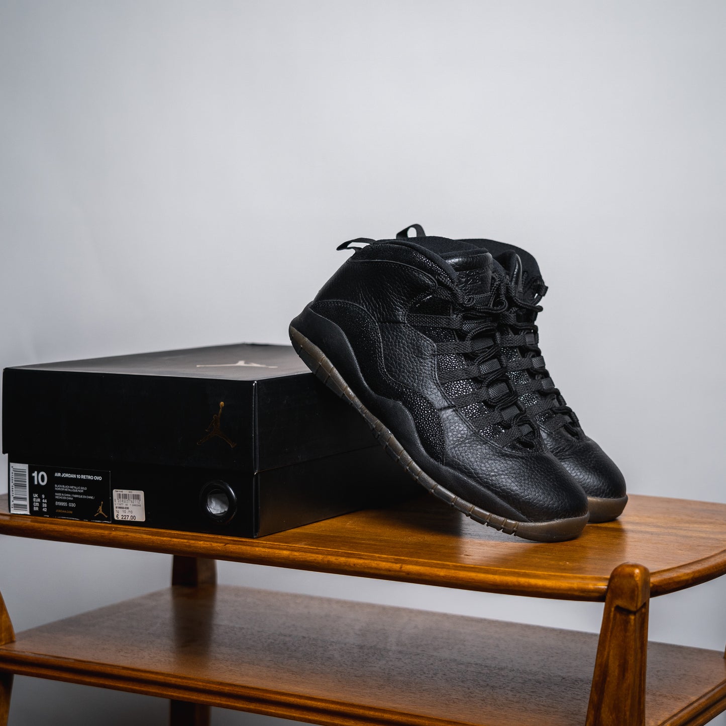 Jordan 10 Retro Drake OVO "Black" // Grösse EU 44 // Sneaker