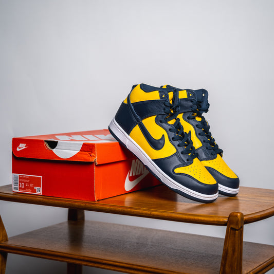 Nike Dunk High "Michigan"