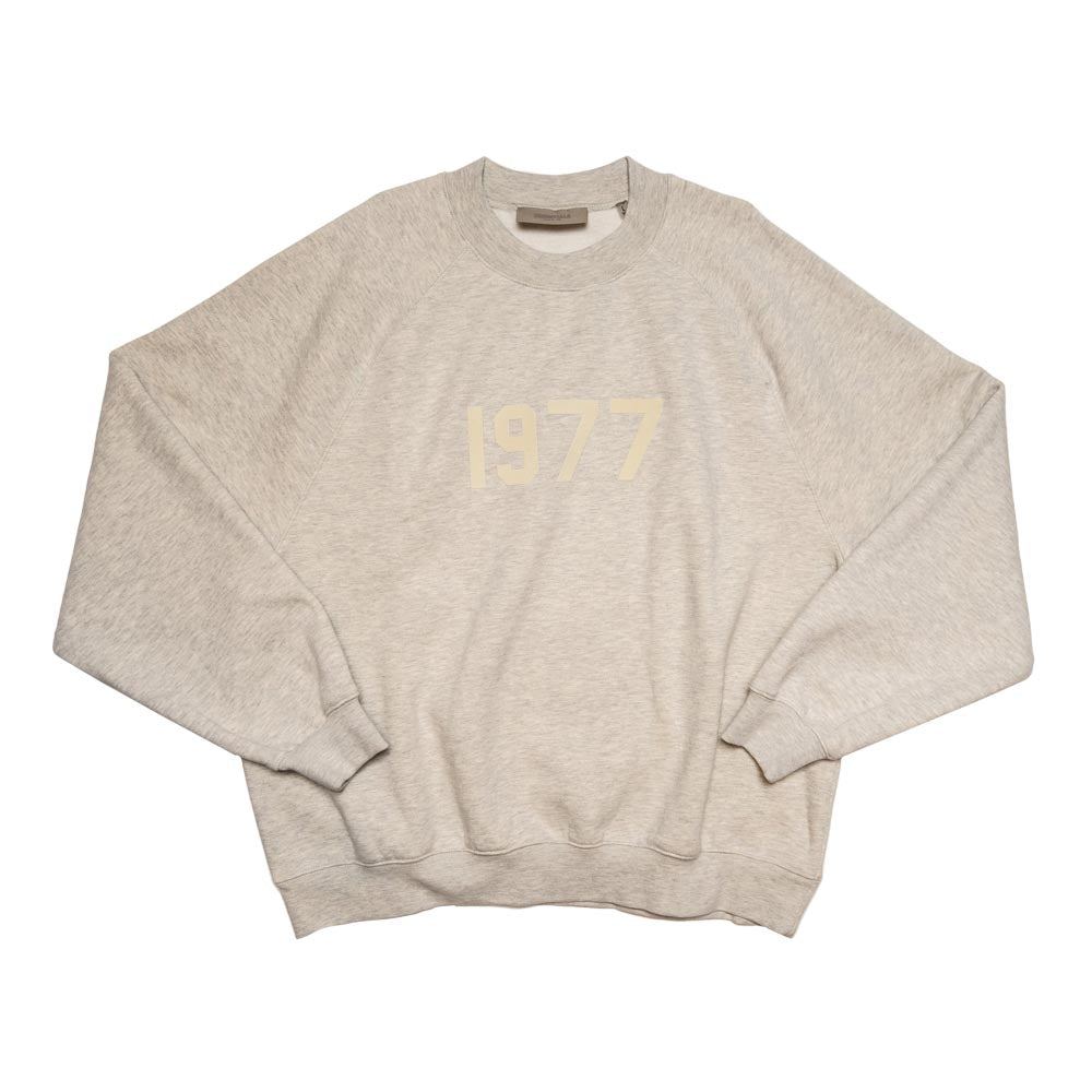Fear of God Essentials "1977" Crewneck "Light Oatmeal"