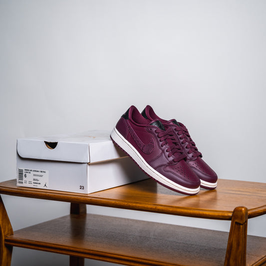 Jordan 1 Retro Low WMNS "Bordeaux"