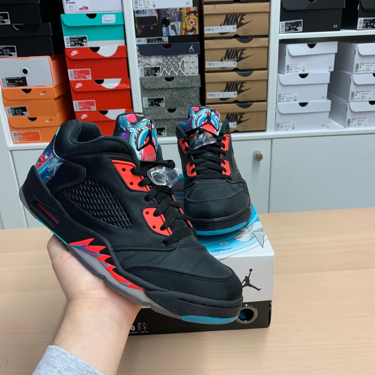 Jordan 5 Retro Low "Chinese New Year" // Grösse EU 44 // Sneaker