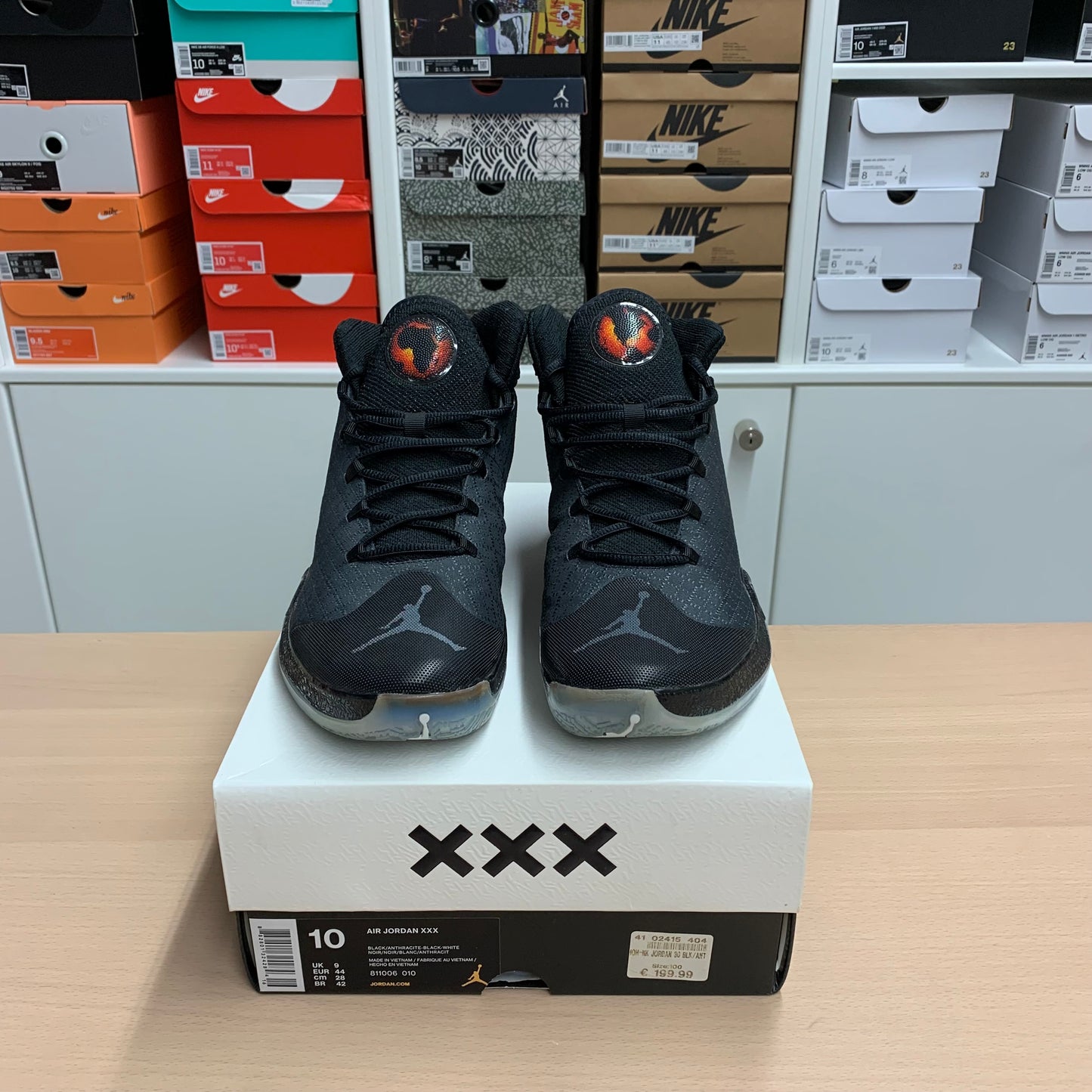 Jordan XXX "Black Cat" // Grösse EU 44 // Sneaker