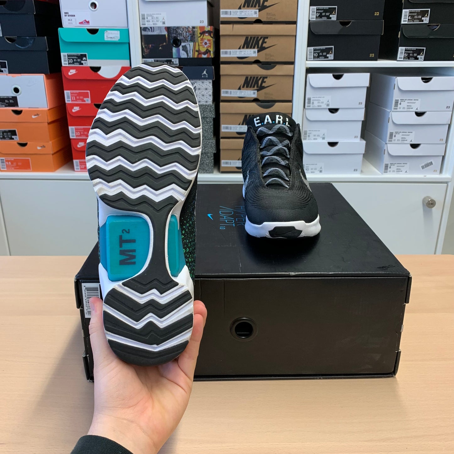 Nike HyperAdapt 1.0 "Black" // Grösse EU 44.5 // Sneaker