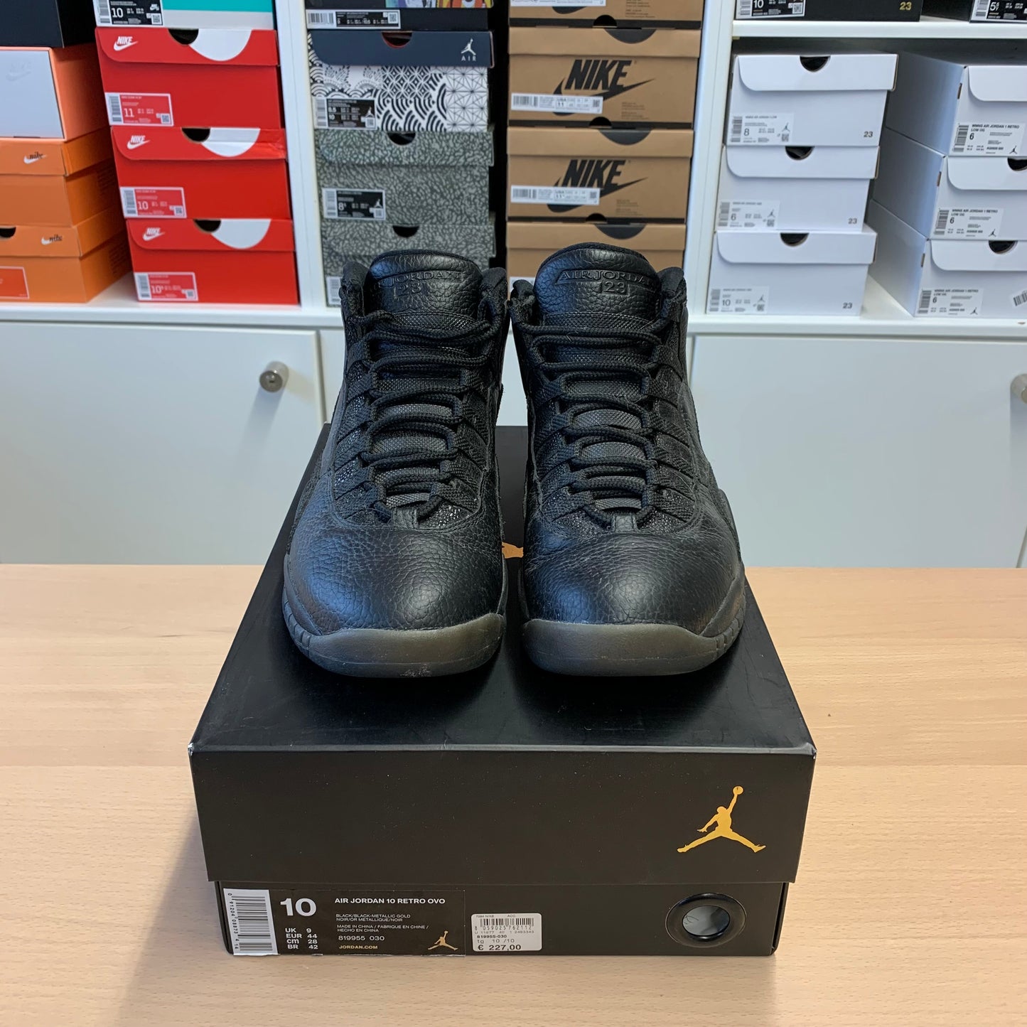 Jordan 10 Retro Drake OVO "Black" // Grösse EU 44 // Sneaker