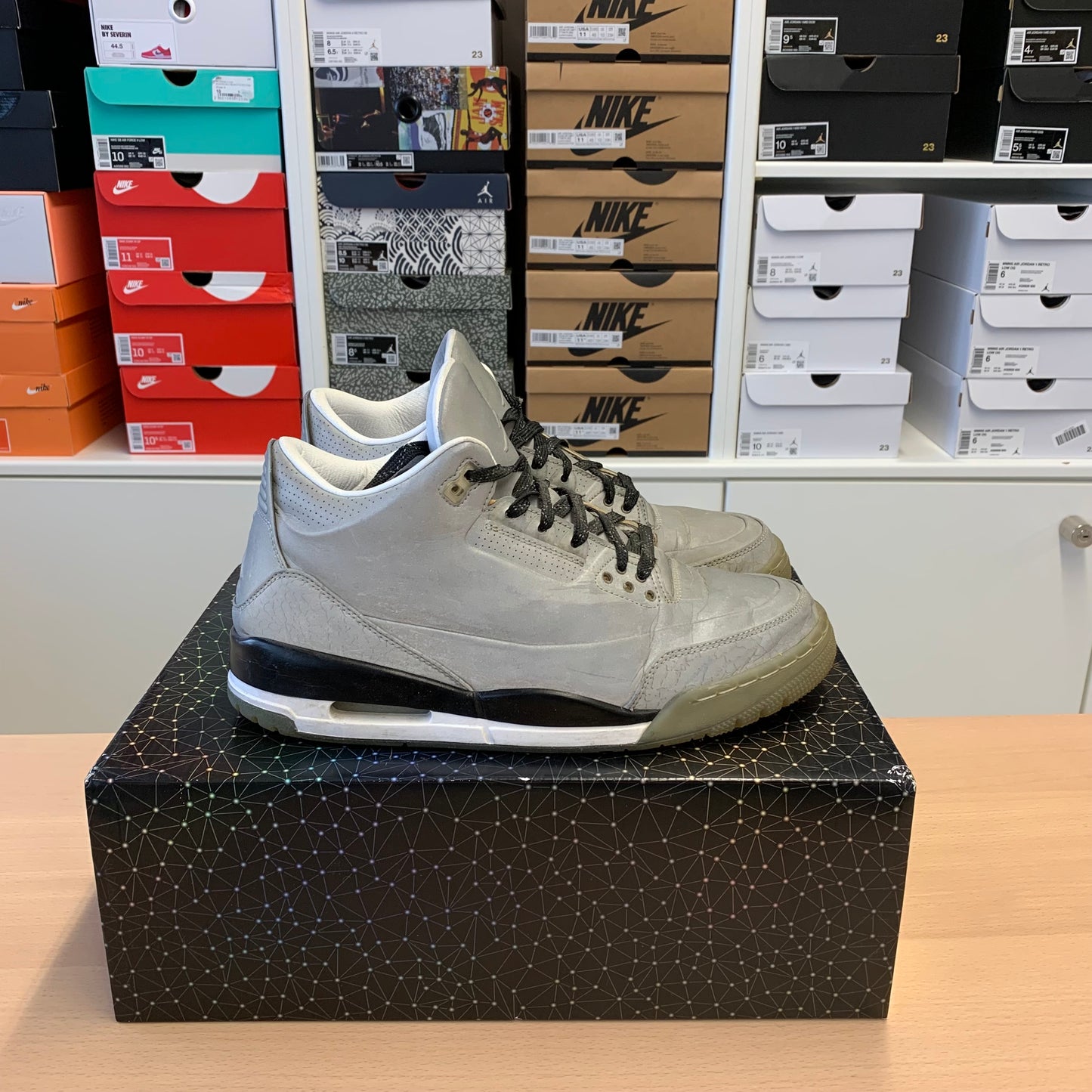 Jordan 3 Retro 5Lab3 "Silver" // Grösse EU 43 // Sneaker
