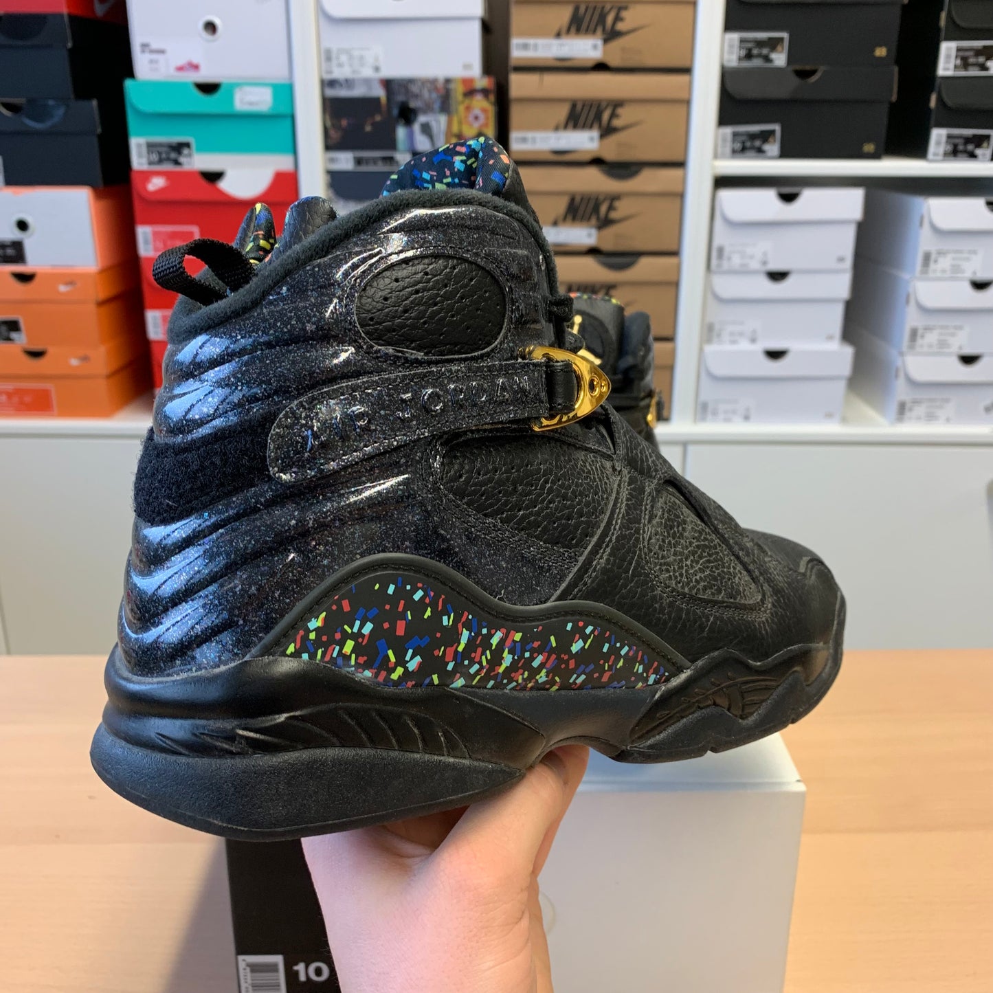 Jordan 8 Retro "Confetti" // Grösse EU 44 // Sneaker